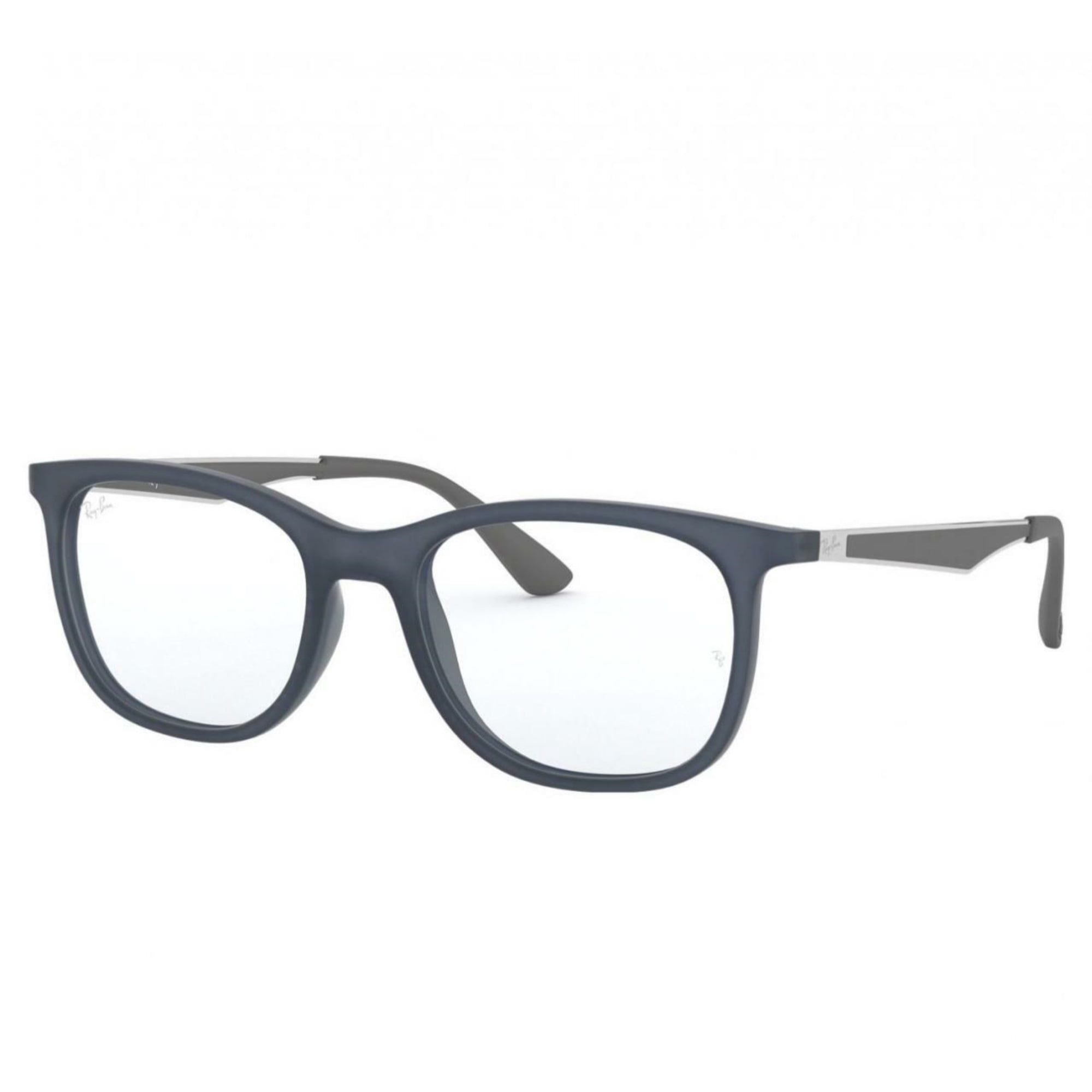 Ray-Ban RB7078-5679 Blue Gunmetal Square Injected Eyeglasses Frames -  Walmart.com