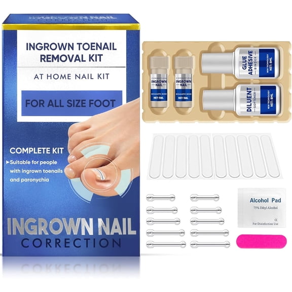 Ingrown Toenail Treatment, Toenail Fungus Treatment Extra Strength, Ingrown Toenail Removal Kit, 50PCS