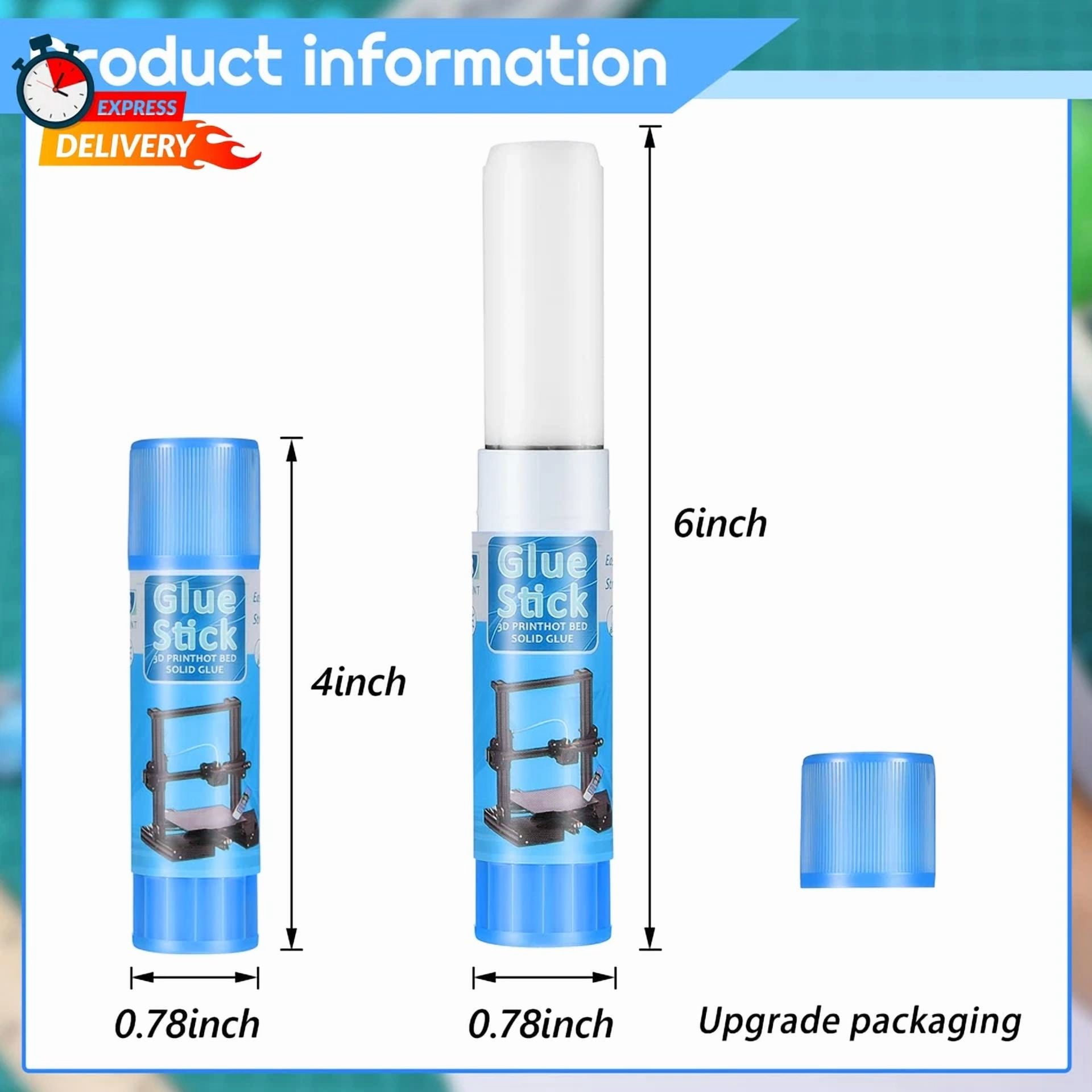 CRESTIN- Outus 3D Printer Glue Sticks Pvp Solid Glue Sticks For 3D Printer Hot Bed Removi