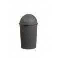 thumbnail image 1 of Superio Poubelle Ronde Enroulable 10 Gallons (Gris), 1 of 1