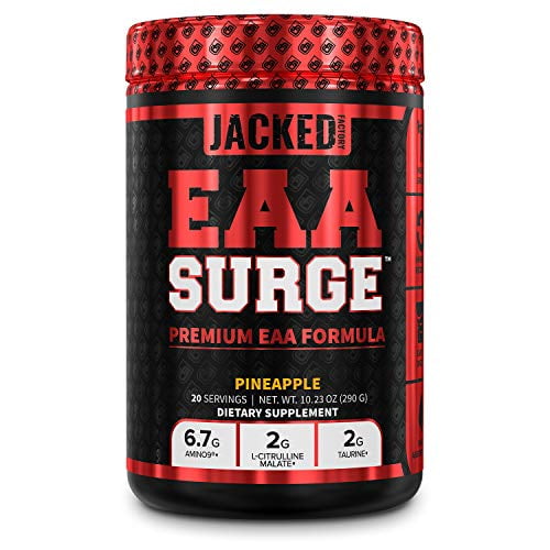Eaa Surge Premium Eaa Formula Essential Amino Acids Intra Workout Powder Supplement W L Citrulline Taurine And More For Muscle Building Strength Pumps Endurance Recovery Pinea Walmart Com Walmart Com