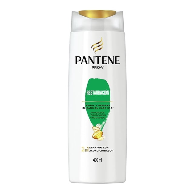 Shampoo con acondicionador Pantene Pro-V 2 en 1 restauración 400 ml