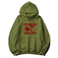 thumbnail image 5 of WEAIXIMIUNG Sweatshirts Mignons pour Femmes Preppy Hoodie Imprimé Manches Longues Pull Décontracté pour Automne Hiver, 5 of 5