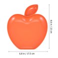 thumbnail image 2 of Shisuyan Creative Orange Dumpling Plates for Home Use Made of Durable PP Material 6pcs, 2 of 8