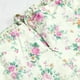 thumbnail image 4 of Dinheiro Vestido floral con cuello cuadrado para mujer, mangas abullonadas, cintura alta, XL,, 4 of 8