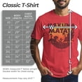thumbnail image 5 of Men's Lion King Hakuna Matata Sunset Circle Graphic Tee Red Heather 2X Large, 5 of 6