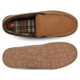 thumbnail image 6 of Hanes Mens Moccasin Slipper With Memory Foam Indoor/Outdoor Sole, 6 of 9