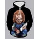 thumbnail image 3 of Sudadera con capucha con estampado 3D de terror de Chucky para hombre y mujer, sudaderas de gran tamaño a la moda, jerséis para niños, chándal masculino, ropa para hombre, 3 of 5