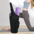 thumbnail image 6 of yotijar Yoga Mat Bag Drawstring Large Opening Carry Bag for Training Workout Fitness black, 6 of 8