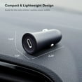 thumbnail image 2 of iOttie RapidVolt 20W Car Charger, Black, Plastic, 2 of 3