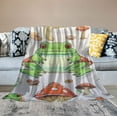 thumbnail image 2 of Nawypu Frog Blanket Frog Throw Blanket,Flannel Blanket Cozy Fuzzy Soft Throws Blanket for Couch Home Decor,Lightweight Frog Throw Blanket for Sofa Bed Traveling Camping Adults Kids Teens Gifts, 2 of 6