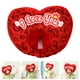 thumbnail image 3 of KAKOWELY 1 pieza de tocado con forma de corazón, creativo y divertido, decoración para el pelo, tocado rojo, 3 of 4