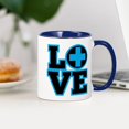 thumbnail image 3 of CafePress - Nurses Love - 11 oz Ceramic Mug - Novelty Coffee Tea Cup, 3 of 4