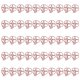 thumbnail image 1 of 50 Pack 4 Leaf Clover Paper Clips, Heavy Duty Metal, Bright Red, for Memos, Books, 1 of 3