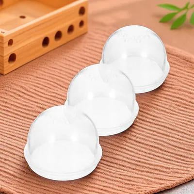 Pawsdot Transparent Pet Tunnel Plugs for Hamster Cage External Use 3Pcs