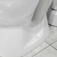 thumbnail image 2 of HONMEET Toilet Mounting Nut Covers Toilet Bolt Caps White ABS 4Pcs, 2 of 7