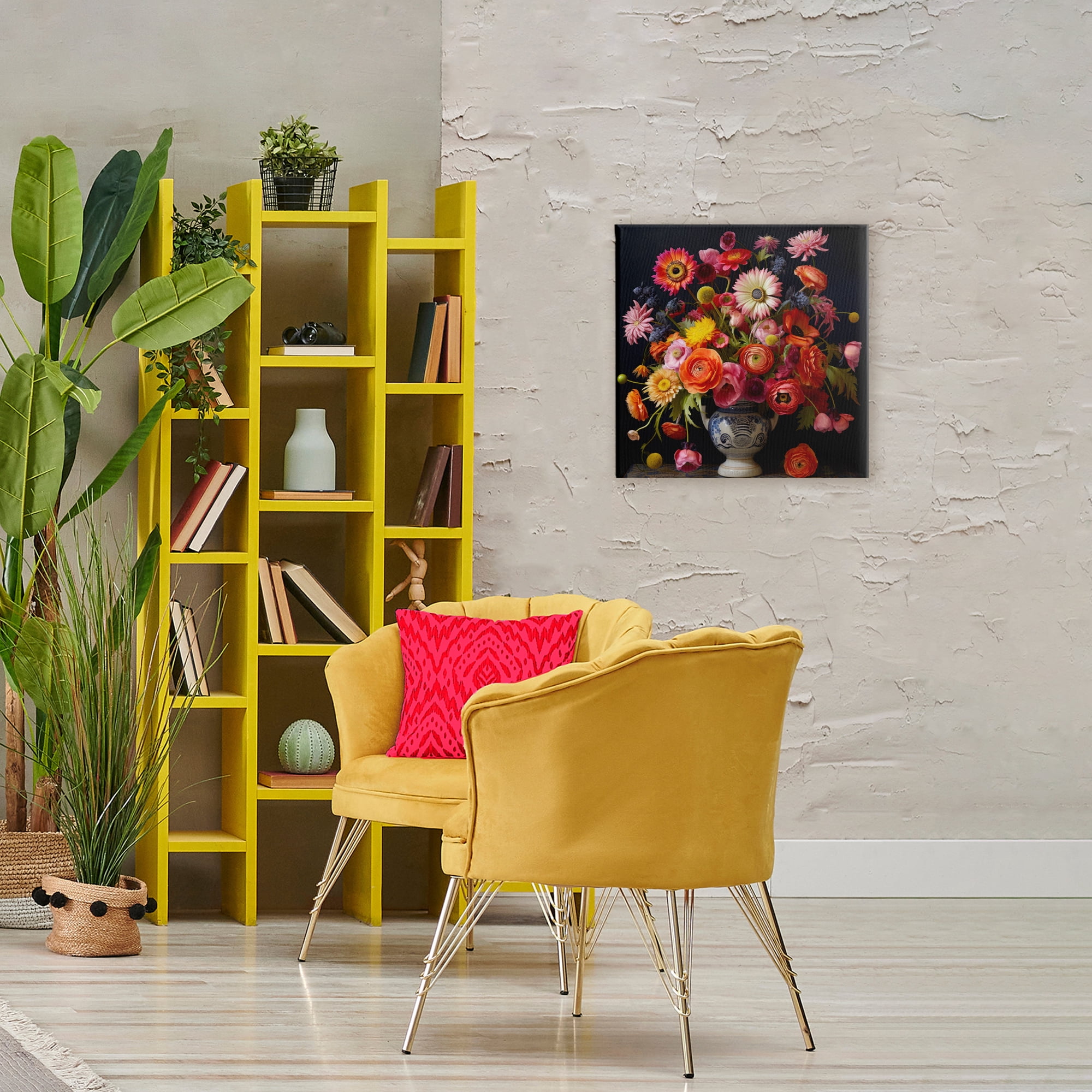 Stupell Industries Harmonious Spring Bouquet Canvas Wall Art, design by Lazar Studio