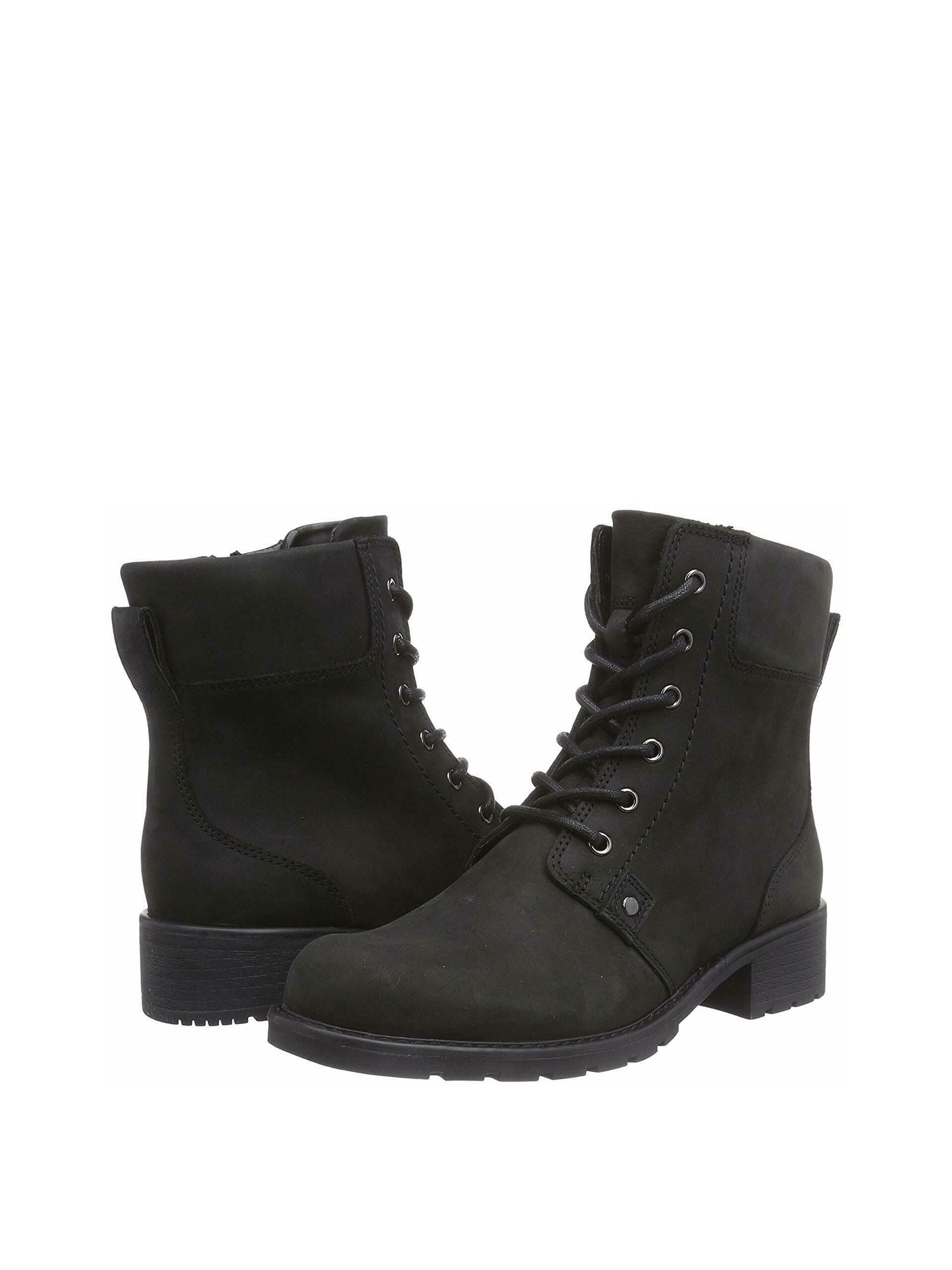 Lace Up Leather Combat Boots 10938 