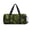 Tropical Palm Leaves Fern Leaf, variant on Xecao Vector Butterflies print Round Travel Duffel Bag is a foldable gym bag with an inner pocket, perfect for travel sports