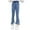 Blue2, variant on ameIAEA Girls Denim Pants Kids Elastic Waist Wide Leg Jeans Streetwear Trousers 4-15 Years