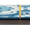 thumbnail image 7 of 3x8 Water Resistant, Indoor Outdoor Runner Rugs for Patios, Hallway, Entryway, Deck, Porch, Balcony or Kitchen | Outside Area Rug for Patio | Navy, Floral | Size: 2'7'' x 7'3'', 7 of 7