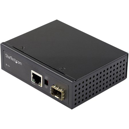 UPC: 0065030889612 | StarTech.com IMC1GSFP Industrial Fiber to Ethernet Media Converter – 1Gbps SFP to RJ45/ Cat6 – Singlemode/Multimode Optical Fiber to Copper Gigabit Network – 12-56V DC – IP-30/ -40 to +75°C (IMC1GSFP)