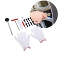 thumbnail image 3 of Tire Valve Install Tool Set Tire Valve Change Tool Kit Quick Change Tire Valve Repair Tool for Cars ATVs Trucks with TR413 TR414 Valves, 3 of 7