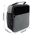 thumbnail image 3 of Insulated Mesh Pockets Lunch Container for Travel Barbecues Office, 3 of 8