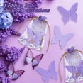 thumbnail image 5 of 50 Set Butterfly Theme Baby Shower Favors for Guests Butterfly Soap Favors with Thanks You Cards Gender Reveal Baptism Party Valentine's Day Decorations Wedding Souvenirs (Purple,Light Purple), 5 of 6