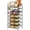 Black, variant on Sunexinlo Holds up to 84 Cans 7 - Tiers Pantry Can Storage Dispenser Can Organizer, Black