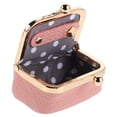 thumbnail image 4 of GOOHOCHY Minicaja de viaje: Organizador portátil vintage con cierre de boquilla. Estuche pequeño para anillos, pendientes, collares y monedas., 4 of 7