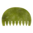 thumbnail image 1 of EeaseMX 1 peine raspador de piedra de jade, peine de masaje raspador portátil, masajeador de cuero cabelludo, 1 of 7
