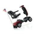 thumbnail image 4 of 4 Wheels Outdoor Compact Mobility Scooter with 2pcs*20AH Lead acid Battery, 16Miles, USB Charger Port & Cup Holders, 300W Motor, 4 of 5