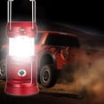 thumbnail image 2 of Portable LED Camping Lantern - Ultra Bright USB Rechargeable Solar Lantern Battery Powered Flashlight, for Camping, Hiking, Shed in Power Outages (Red, 2 of 5