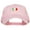 Pink, variant on Mini Italy Flag Embroidered Washed Cap - Khaki OSFM
