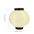 thumbnail image 2 of EeaseCA 2 Pcs Lanternes Rondes Japonaises Suspendues pour Restaurant, 2 of 7