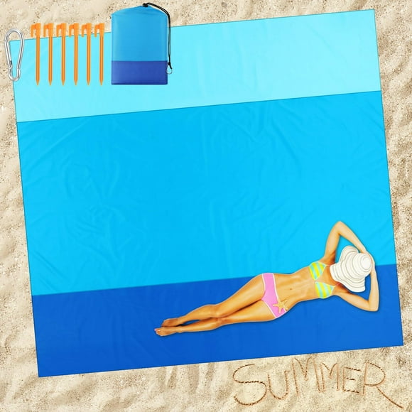 Manta de playa Drydiet extragrande, 300 x 280 cm, impermeable a la arena