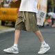 thumbnail image 2 of Pantalones cortos de verano 2023 para hombre, pantalones cortos holgados, rectos, casuales, ropa de calle Y2K, bermudas deportivas con cordón, 2 of 5