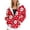 Red2, variant on Graffiti Print Hoodies for Women Long Sleeve Hooded Sweatshirt Fall Casual Pullover