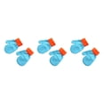 thumbnail image 3 of Qarigey 1 par de mitones para niños, mitones para niños pequeños para exteriores, azul lago Type1 NO1, 3 of 6