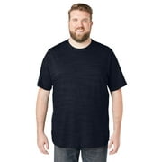 Boulder Creek By Kingsize Men's Big & Tall Heavyweight Jersey Crewneck T-Shirt
