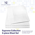 thumbnail image 2 of Sábanas Sweet Home Collection 1500 Supreme de tamaño completo, 2 of 5