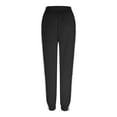 thumbnail image 3 of JIKNTTR Women's Sweatpants With Pockets Tapered Workout Active Trousers Women's Pants Tear Away Joggers Athletic Workout Sweatpants Athletic Joggers Pant, 3 of 7