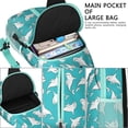 thumbnail image 3 of Crossbody Sling Backpack for Women Men Happy Dolphin Floaty Shoulder Sling Crossbody Casual Chest Bag for Travel Sports Running Hiking, 3 of 5