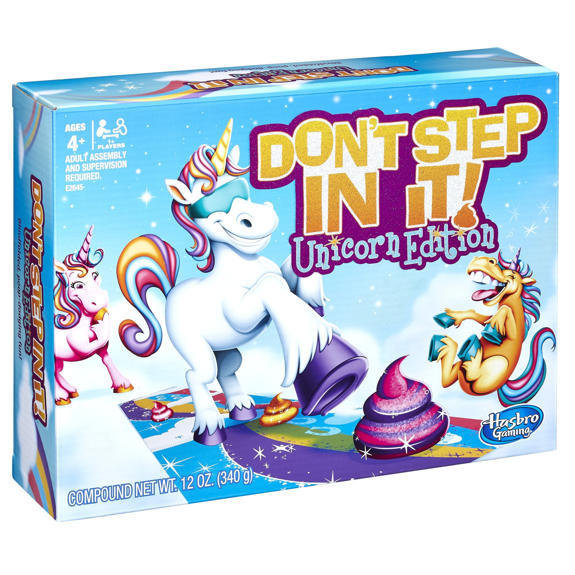 Hasbro Don’t Step In It Game Unicorn Edition