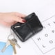 thumbnail image 5 of Monedero de piel auténtica con textura para mujer, monedero, tarjetero, bolso pequeño con cremallera, llavero, minicartera pequeña, 5 of 6