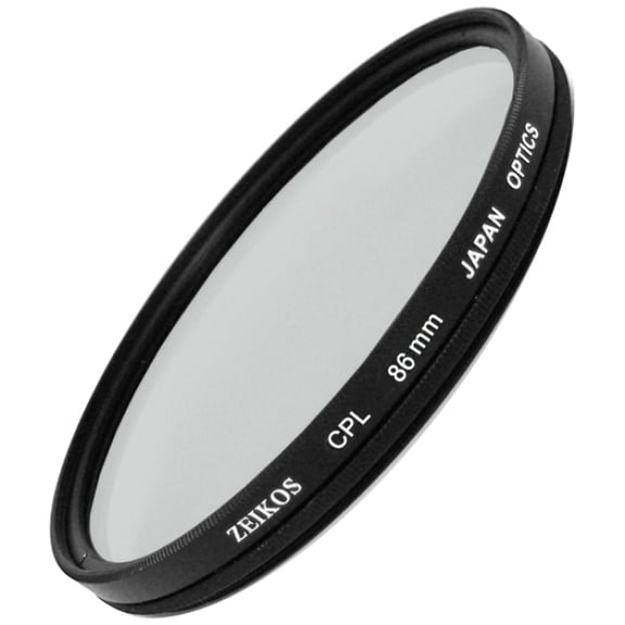 86mm Circular Polarizer Glass Filter
