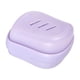 thumbnail image 4 of Cepillo peine de silicona de doble cara, cepillo de masaje de silicona para cabelludo de mascotas (para dormitorios) Violeta, 4 of 8