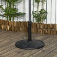 thumbnail image 2 of Outsunny Base de Parasol de Patio 31 Lb Support de Parasol de Marché Extérieur en Béton, 2 of 10