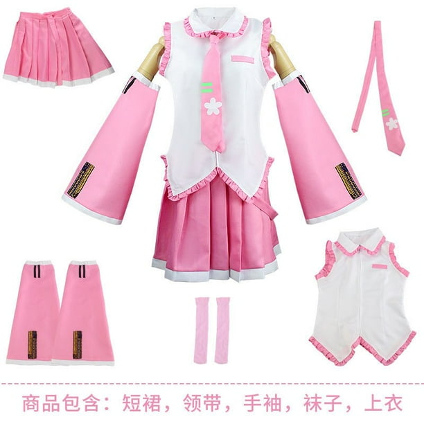 Hatsune Miku Kawaii porque disfraz Anime MikuVocaloid Chuen fórmula Cosplay disfraz actuación disfraz niña niño juegozhangyuxiang